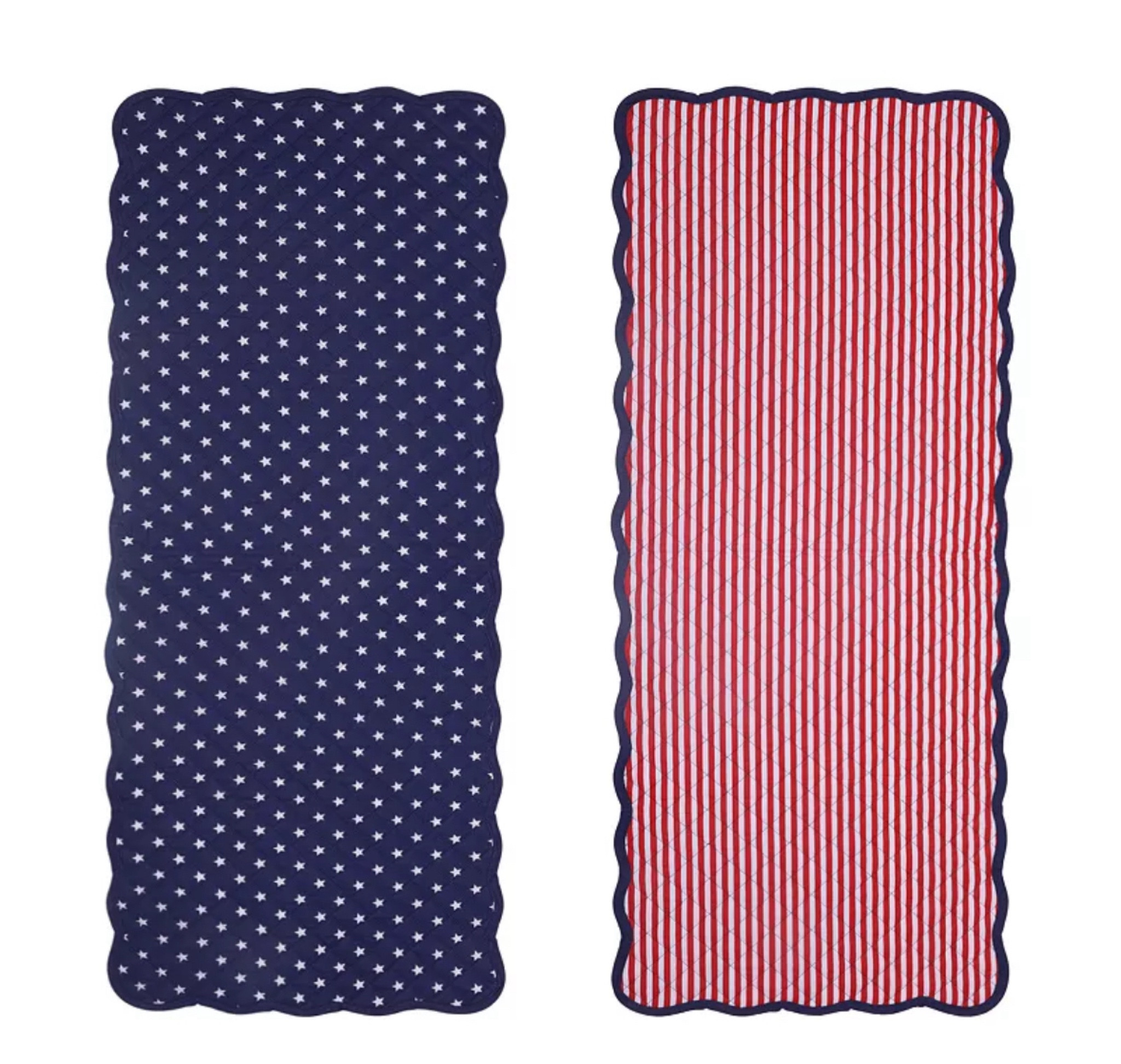 #Americana #tablescapeand #tablerunner only 15  #placemet are only 6 and reversible I think #redwhiteandblue table works all summer #summer #homedecor #tablescape #under25 #kohls 

#LTKfindsunder50 #LTKsalealert #LTKhome