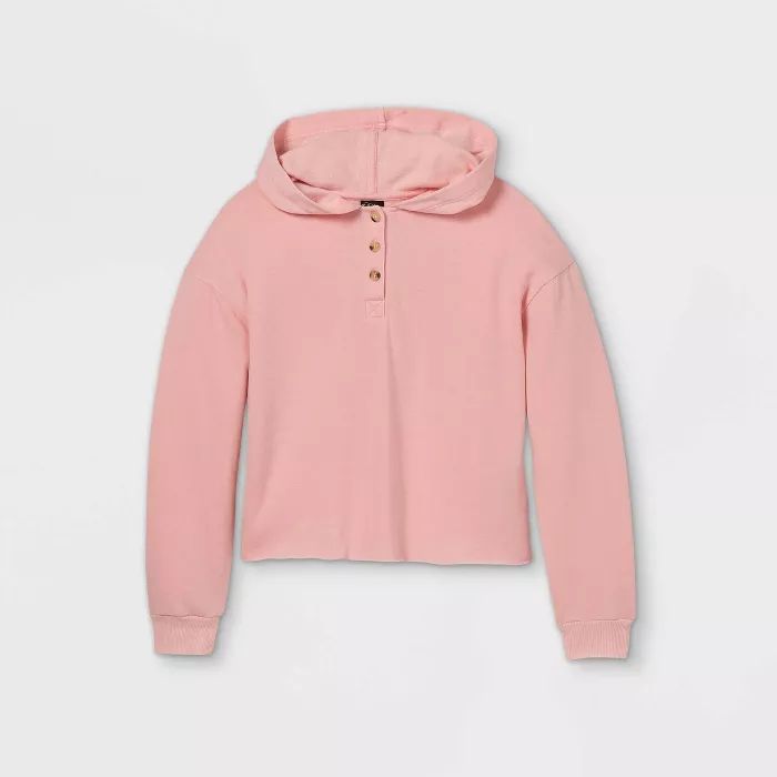 Girls' Henley Hoodie - art class™ | Target