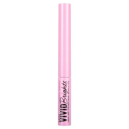 NYX Professional Makeup Vivid Bright Matte Liquid Eyeliner Sneaky Pink 0.06 fl oz | Walmart (US)
