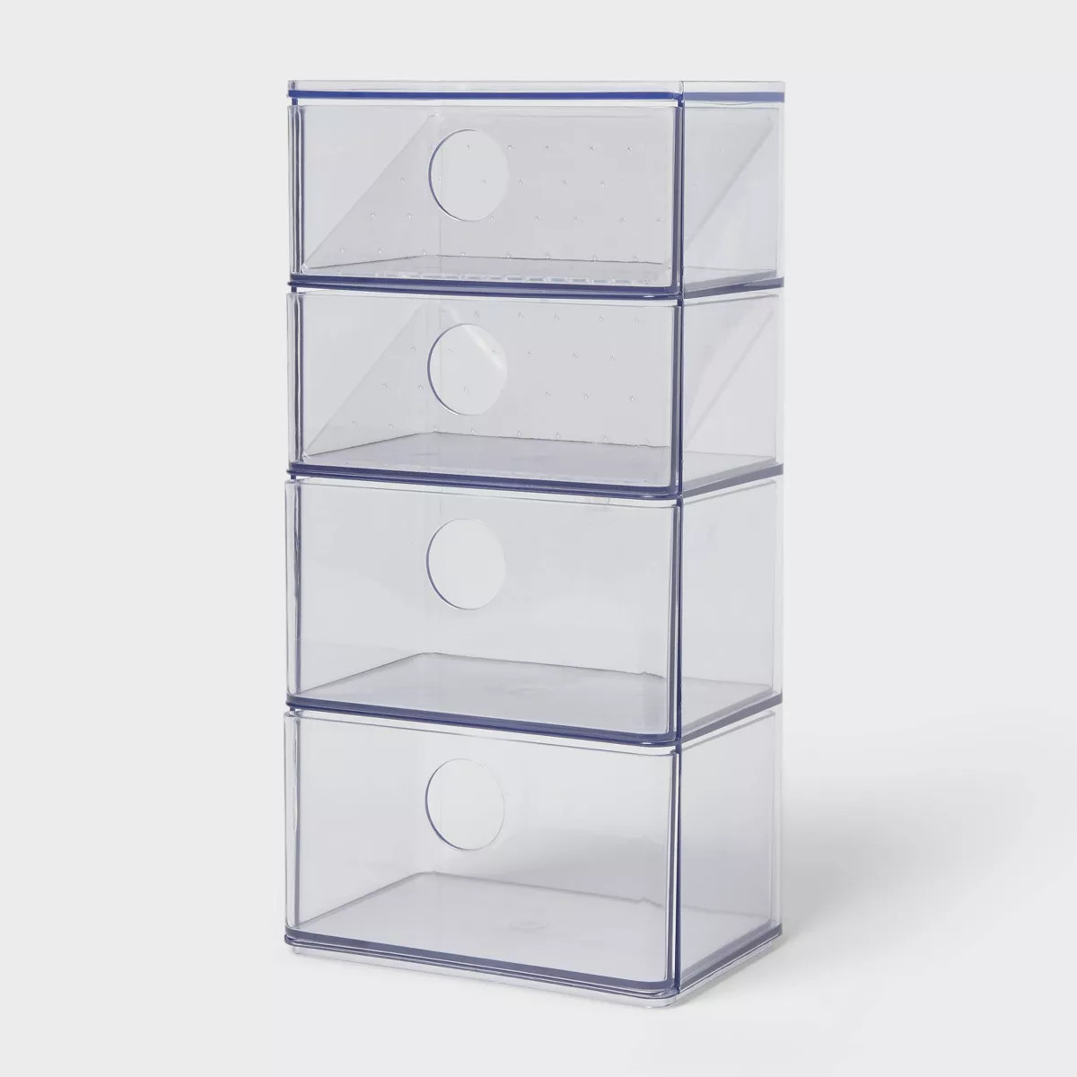 Acrylic Accessory Organizer with Drawer - Brightroom™: Jewelry Storage, Clear Acrylic Drawers, ... | Target