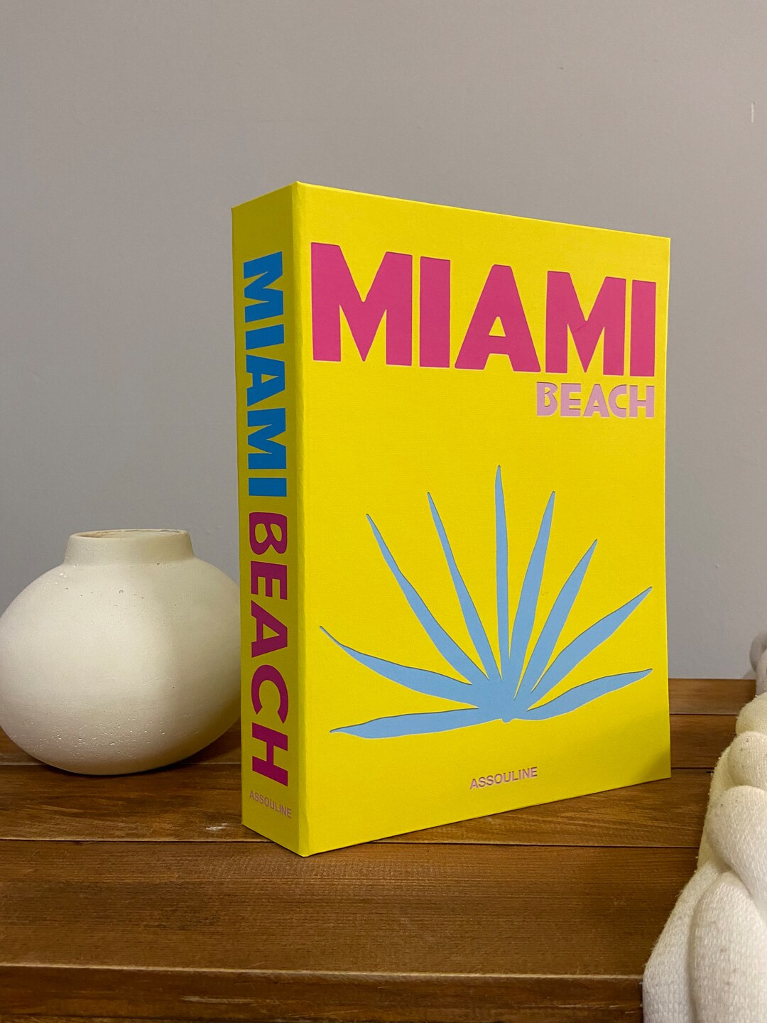 Luxury Decorative Miami Beach Book Box Storage Box Openable Book Box Home Decor Decorative Book F... | Etsy (US)