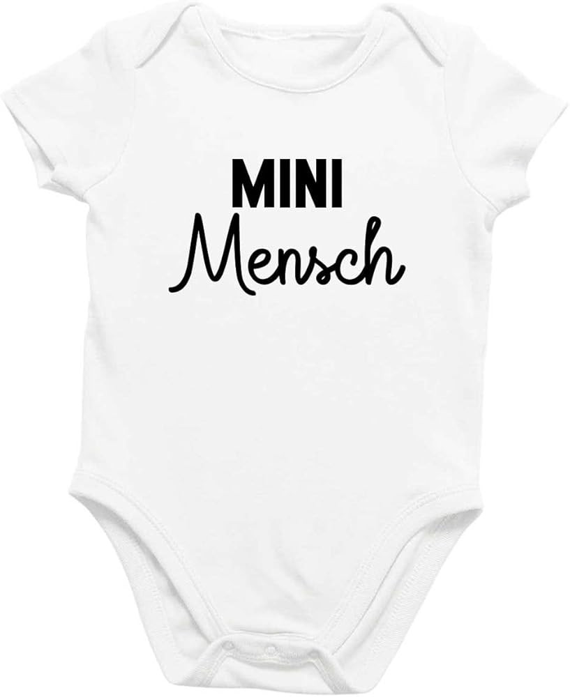Printique Organic GOTS certified baby onesie unisex bodysuit 0-18 months - Hanukkah Jewish Holida... | Amazon (US)