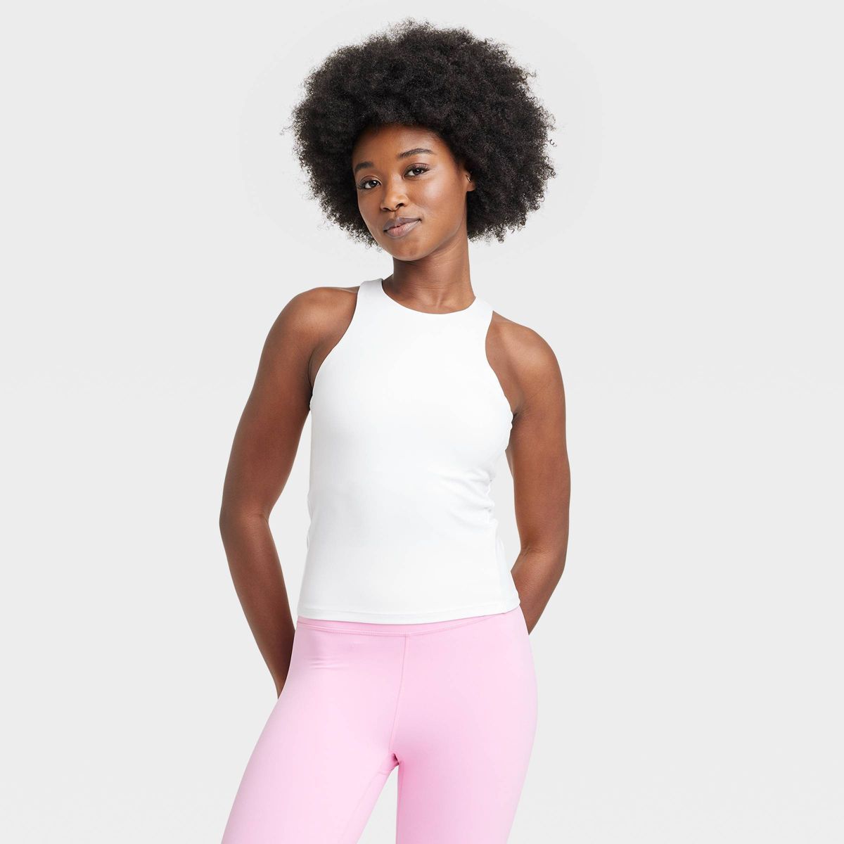 Women's Everyday Soft Racerback Tank Top - All In Motion™ | Target