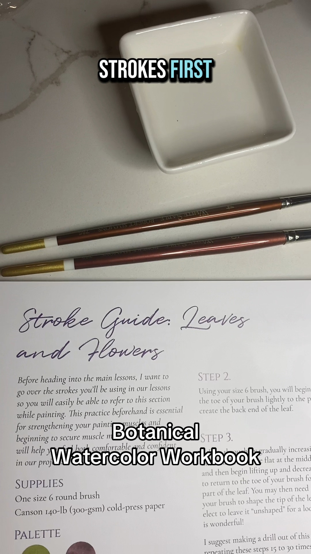 When you want to learn a new skill it is very easy to want perfect results immediately but practice is what makes art look effortless znd feel effortless to create. Here we practice repetition of pointed leaves with dabs of pigment to work on form and muscle memory #watercolor #watercolortutorial #watercolorbooks #books #watercolorinstruction #lessons #gifts #spring 

#LTKHome #LTKSeasonal #LTKFindsUnder50