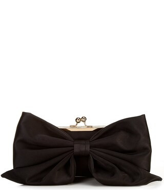 Antonio Melani Satin Bow Frame Clutch | Dillard's
