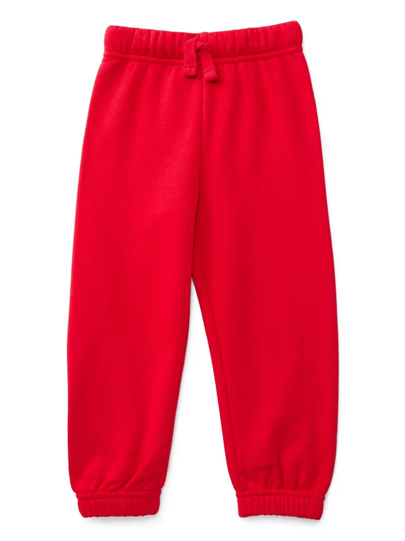 Wonder Nation Toddler Boys Fleece Jogger Pants, Sizes 18M-5T | Walmart (US)