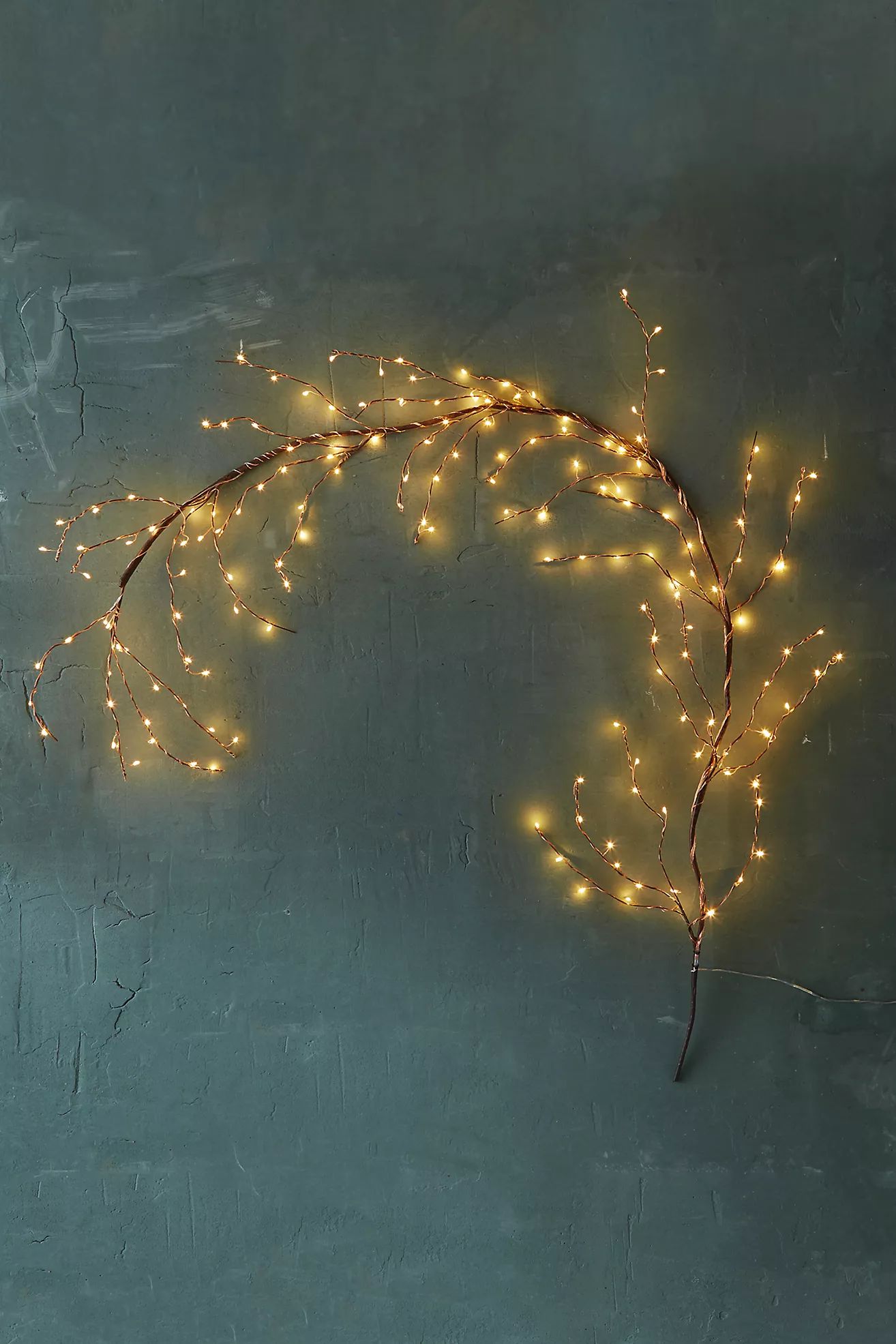 Stargazer Copper Twine Branch Light | Anthropologie (US)