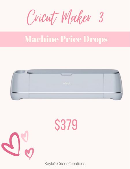 Cricut Maker 3 Machine Sale 2/4-2/10

#LTKsalealert