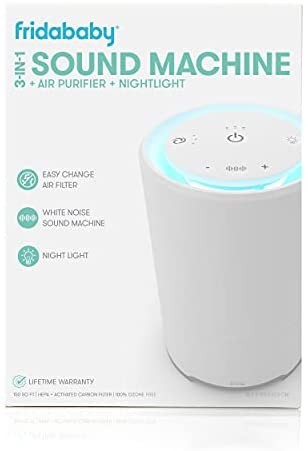 Amazon.com: 3-in-1 Sound Machine, Air Purifier + Nightlight with 3 Fan Speeds and Easy-Change Fil... | Amazon (US)
