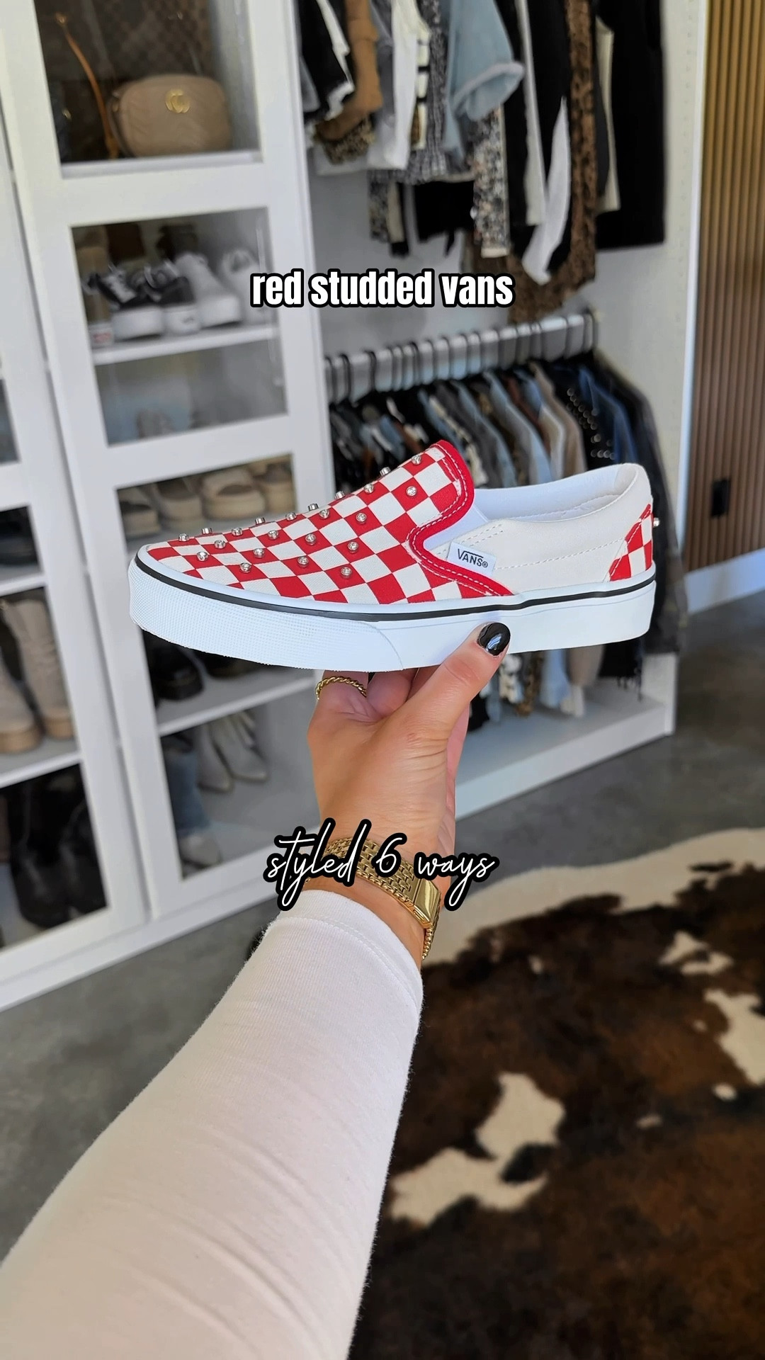 Red Rhinestone Studded Vans Styled 6 Ways ❤️



#LTKShoeCrush #LTKFindsUnder100 #LTKStyleTip