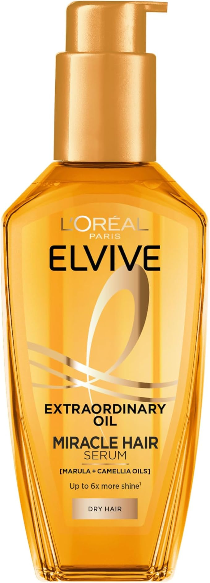 L'Oréal Paris Elvive Extraordinary Oil Miracle Hair Serum, Intense Nourishment, Up to 6x more Sh... | Amazon (UK)