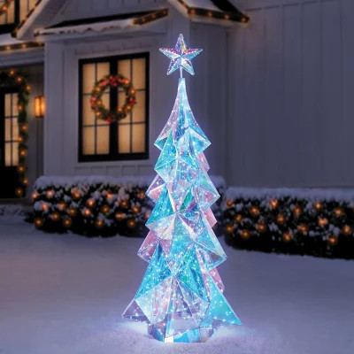 Member's Mark 6' Pre-Lit Prismatic Tree | Sam's Club