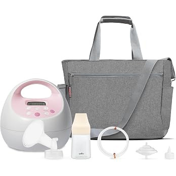 Spectra Baby S2 Plus Premier Electric Breast Pump with Grey Tote Premium Accessory Kit - 28 mm | Amazon (US)