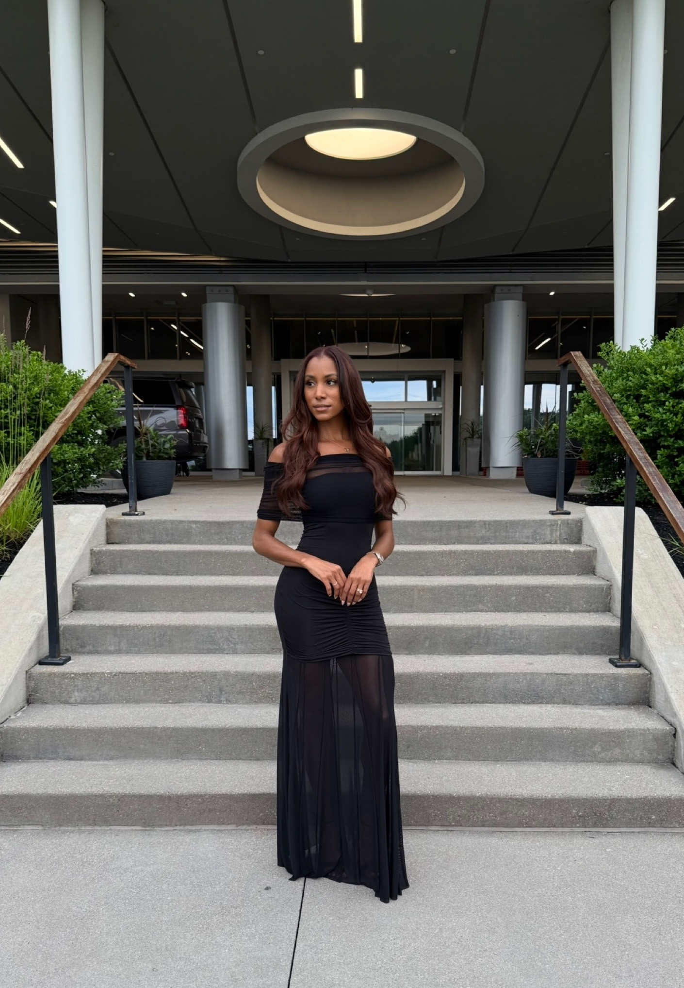 Wedding guest dress 🖤🖤 

#LTKwedding #LTKstyletip