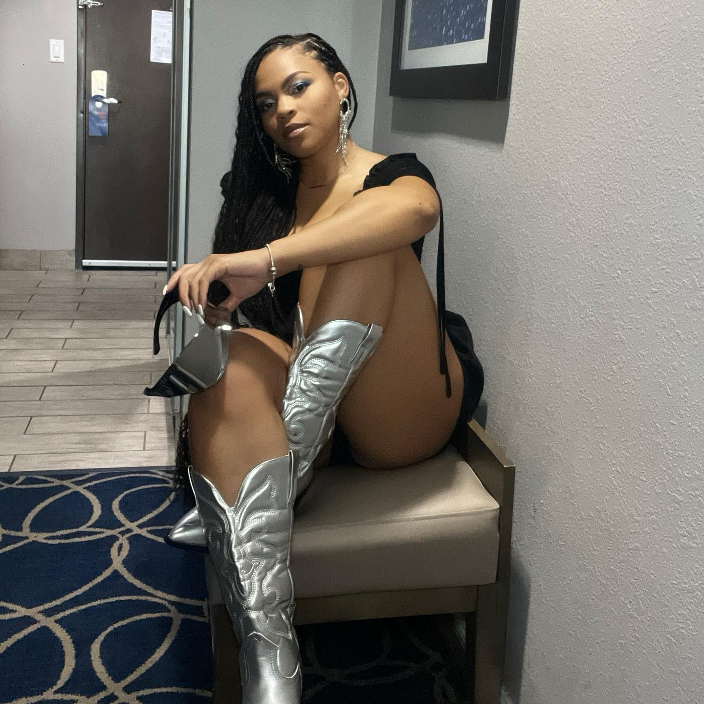 Minimal cowgirl look! I wore this to see Beyoncé for the Renaissance tour! 🐝 For these boots I recommend going up a half size. 

For example I wear a size 7, I purchased a 7.5  



#LTKShoeCrush #LTKGiftGuide #LTKFindsUnder100