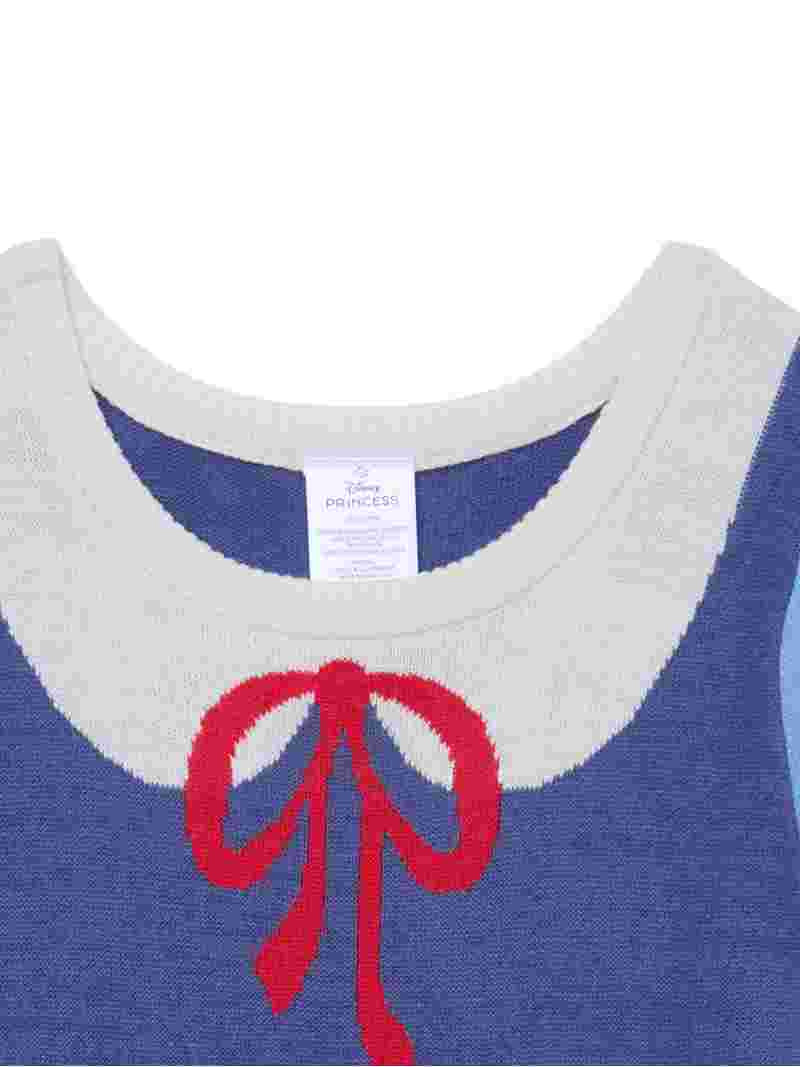 Girls Disney Princess Snow White Cosplay Short Sleeve Sweater Dress, Sizes 4-12 | Walmart (US)
