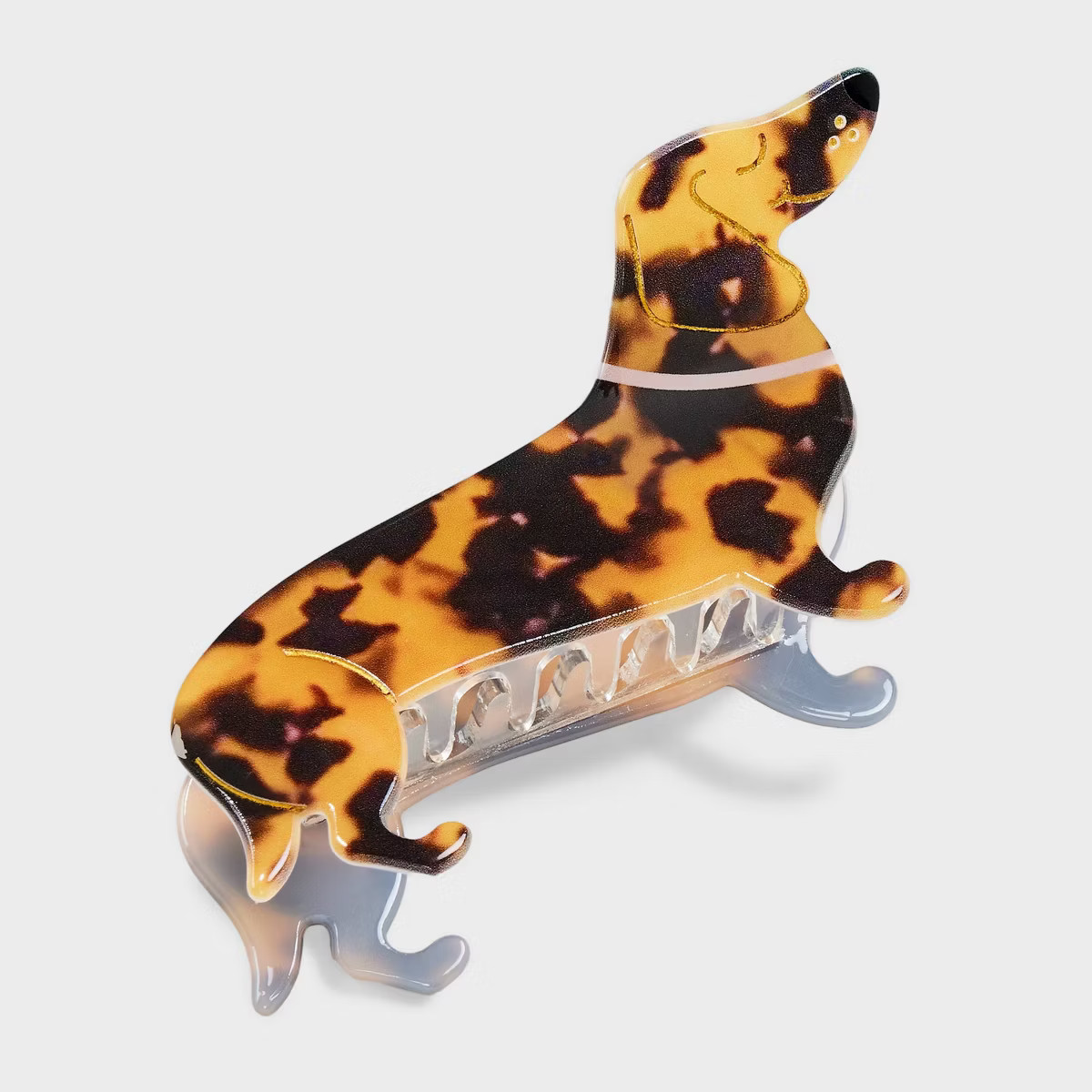 Dachshund Claw Hair Clip - Wild Fable™ Brown | Target