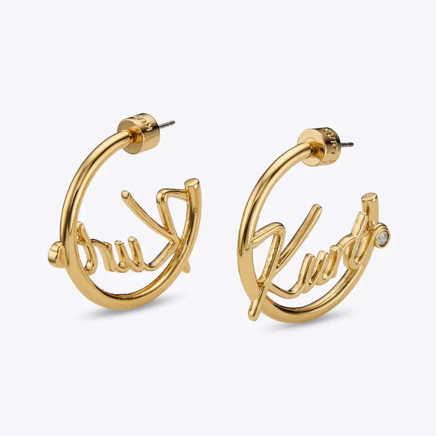 KURT SCRIPT HOOP  by KURT GEIGER LONDON | Kurt Geiger US