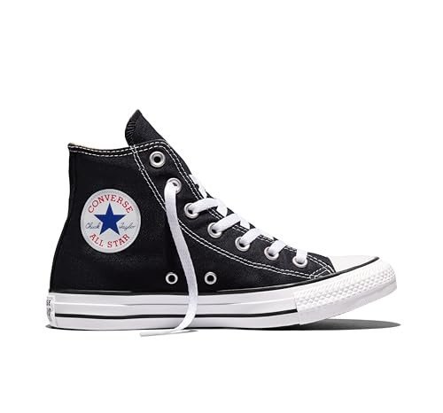 Converse Chuck Taylor All Star Shoes (M9160) Hi Top in Black, Size: 14 D(M) US Mens, Color: Black | Amazon (US)