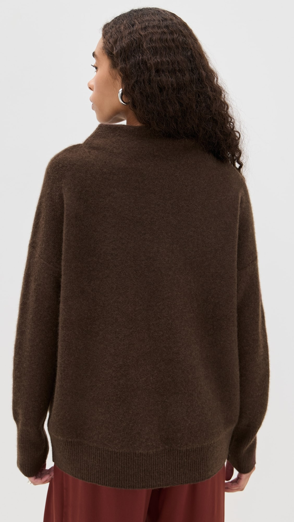 Boiled Funnel Neck Cashmere Pullover | Shopbop