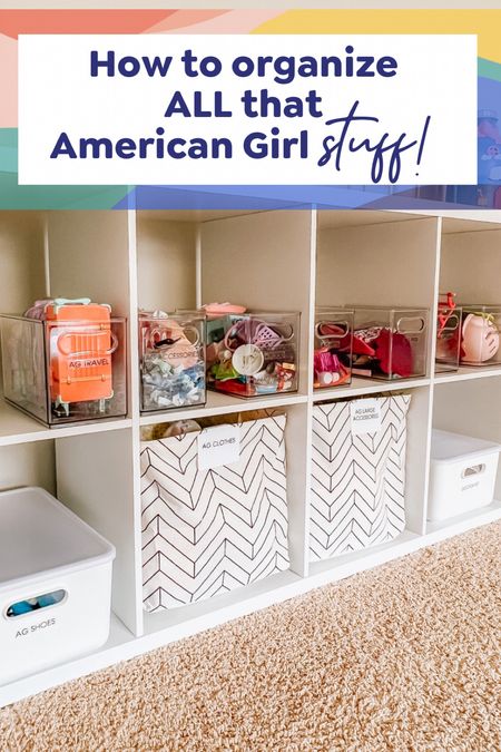 How to organize ALL that American Girl doll stuff! 


#LTKhome #LTKfamily #LTKkids