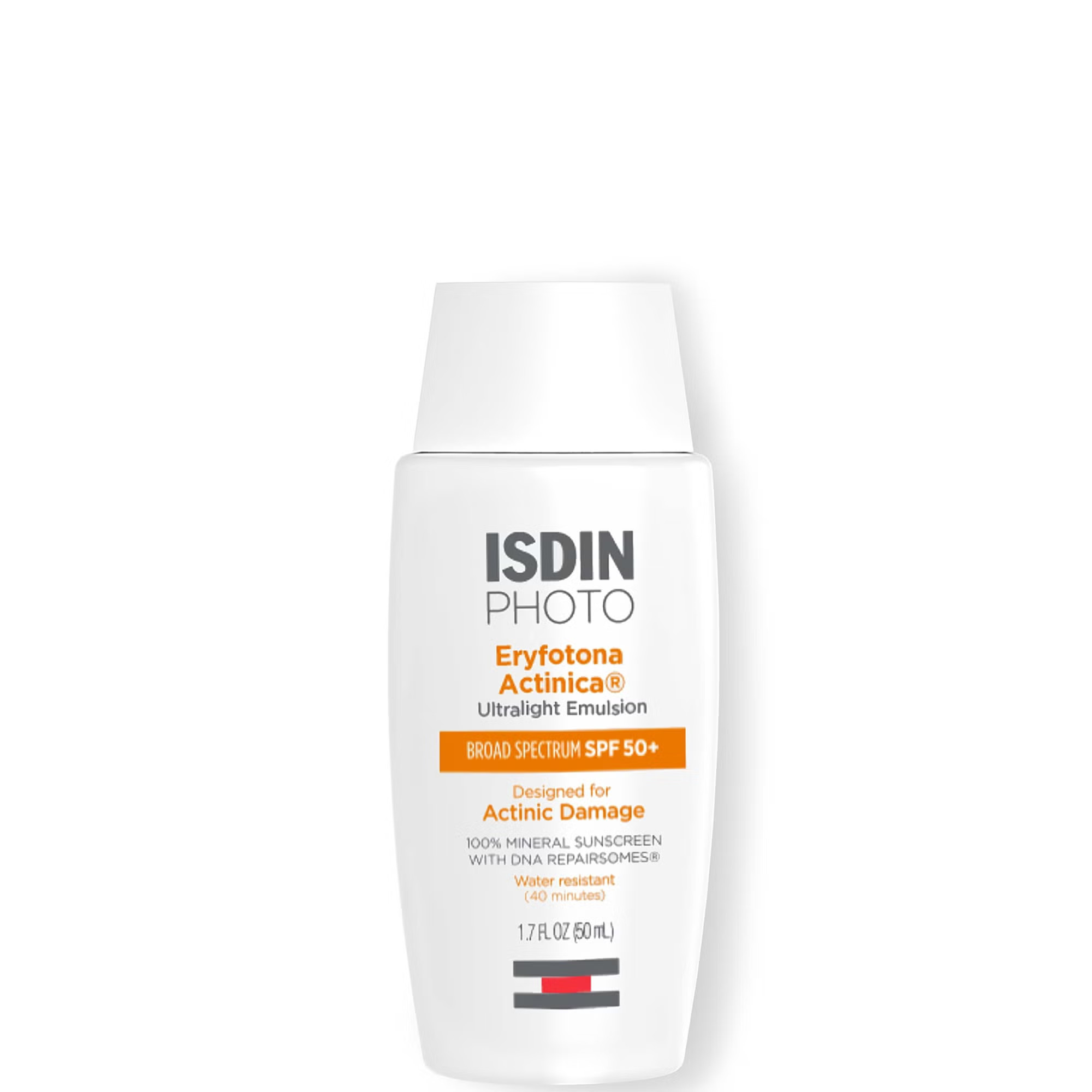ISDIN Eryfotona Actinica Mineral Broad-Spectrum Face Sunscreen SPF 50+ (1.7 fl. Oz) | Dermstore (US)