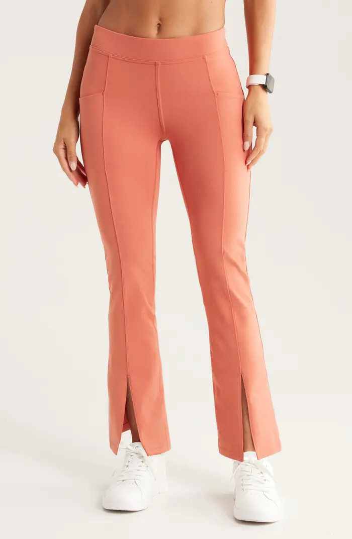 Zella High Waist Kick Flare Pocket Leggings | Nordstrom | Nordstrom