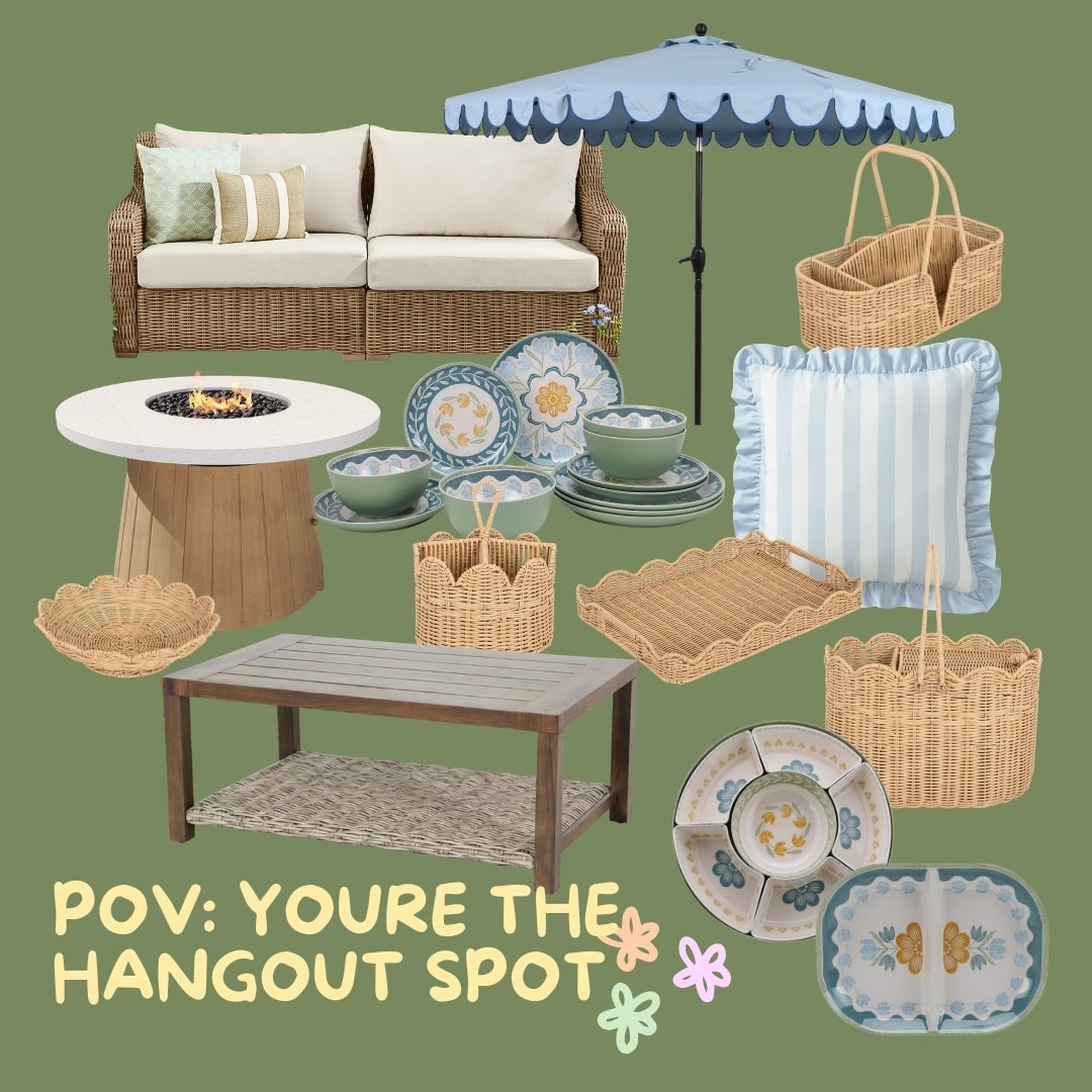 These outdoor hosting will make it worth the invite ✨