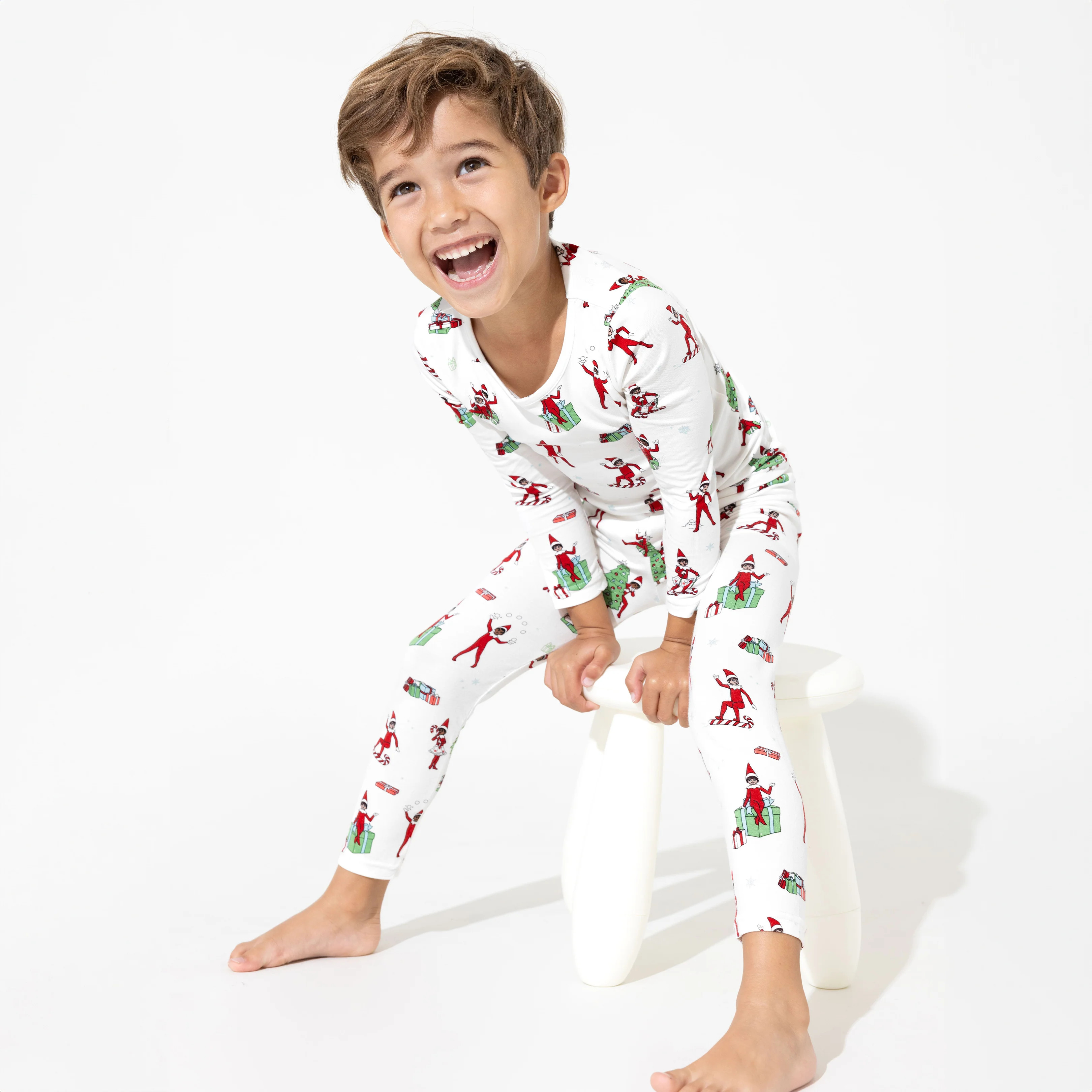The Elf On The Shelf Bamboo Kids Pajamas | Bellabu Bear