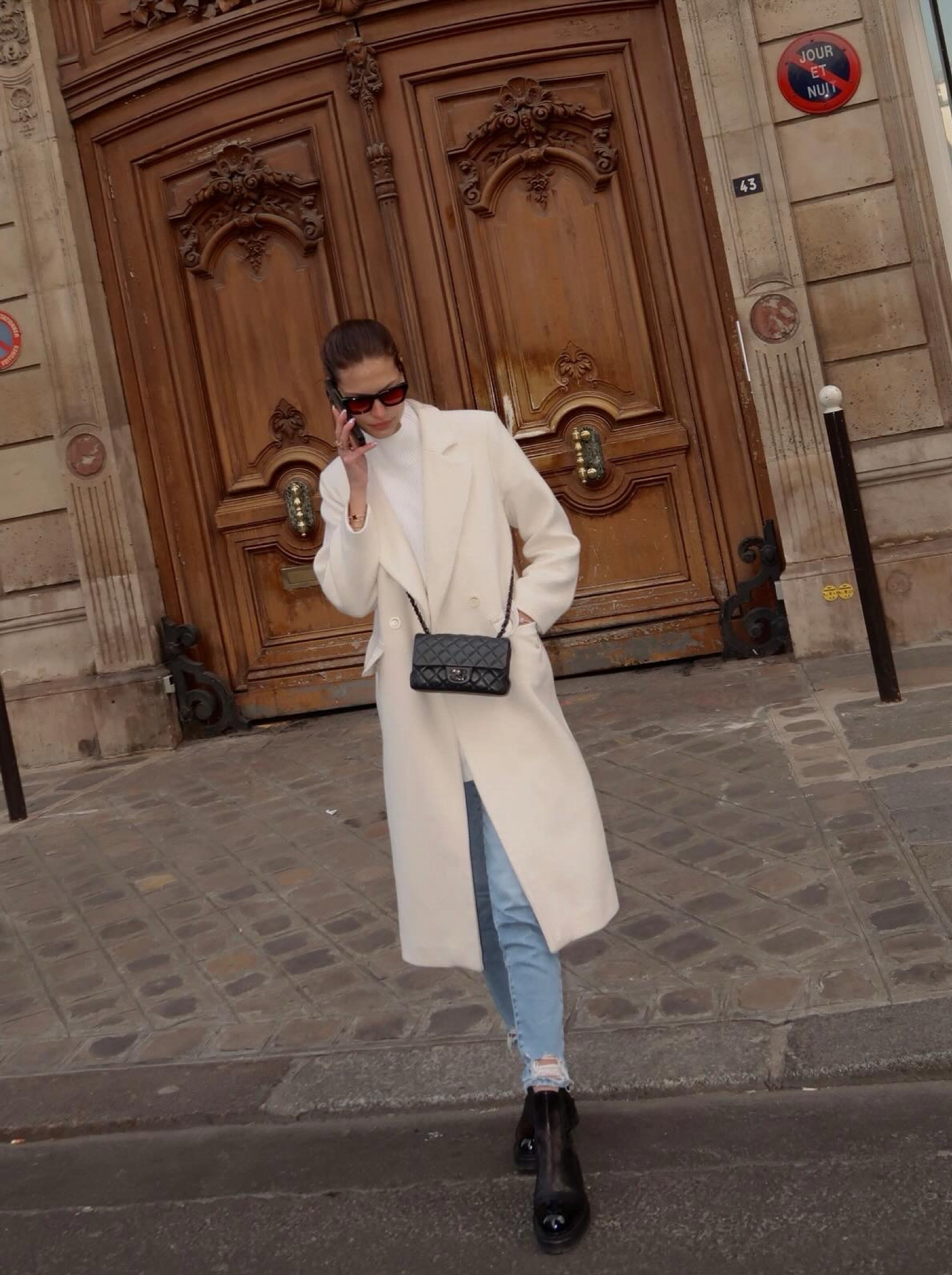 Paris street style #paris #streetstyle #winter #sandro #chanel #goodamerican #jamesperse #jacquesmariemage #fit #outfit #ootd #style

#LTKstyletip #LTKeurope #LTKsalealert
