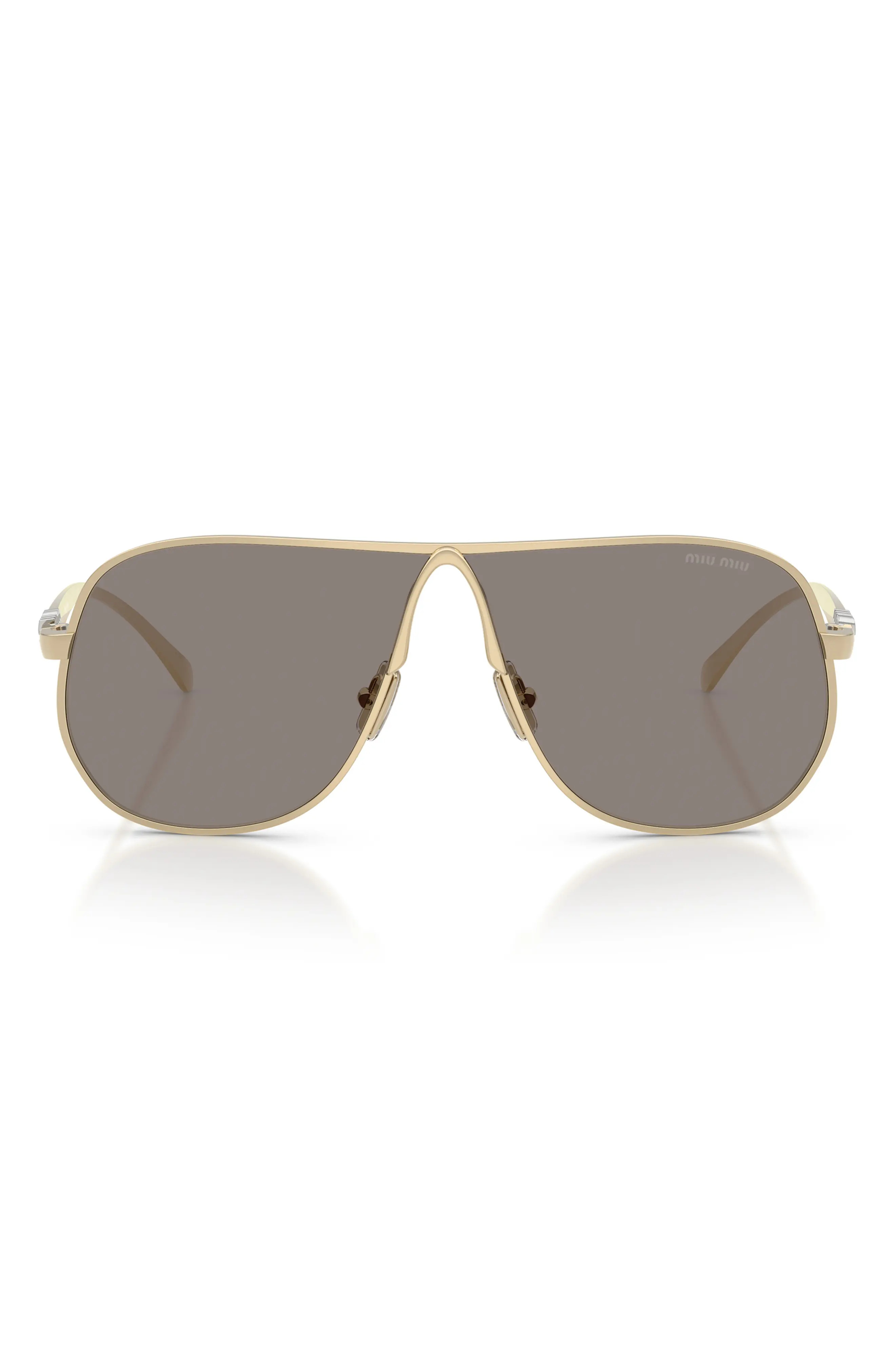 66mm Oversize Pilot Sunglasses (Women) | Nordstrom | Nordstrom