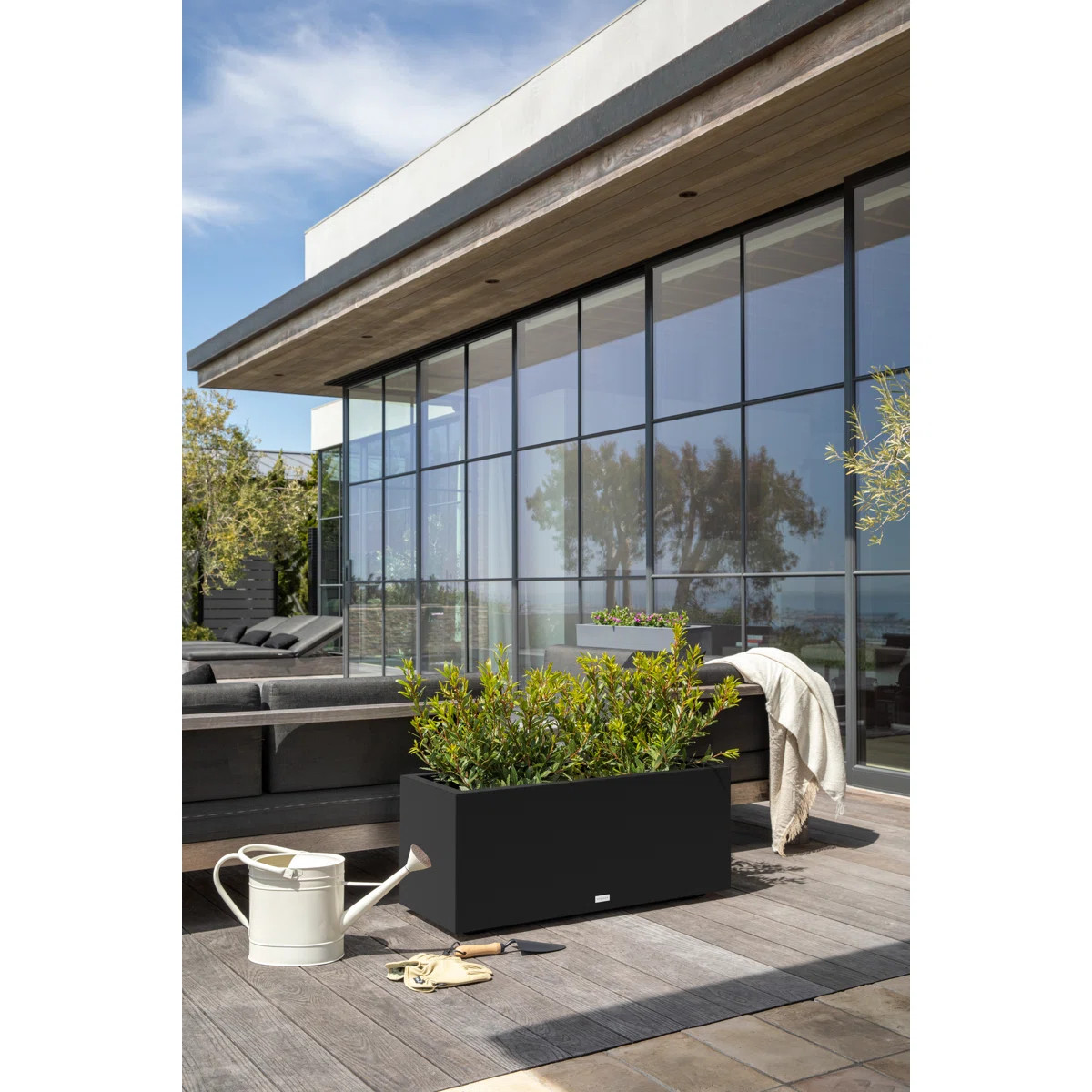 Block Series Long Box Planter | Wayfair North America