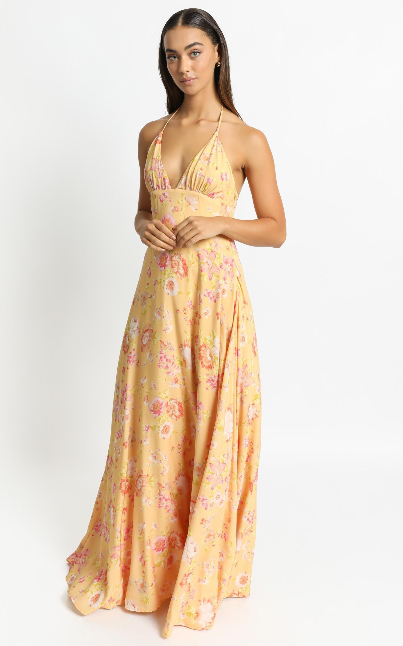 Bria Dress in Tuscan Spring | Showpo - deactived