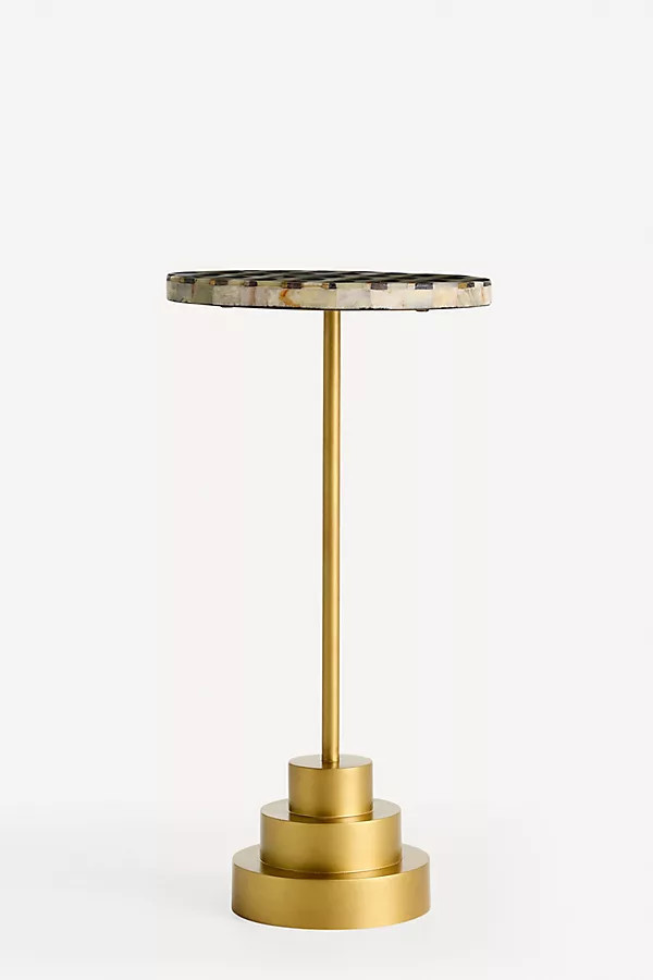 Lucy Inlay Drink Table | Anthropologie (US)