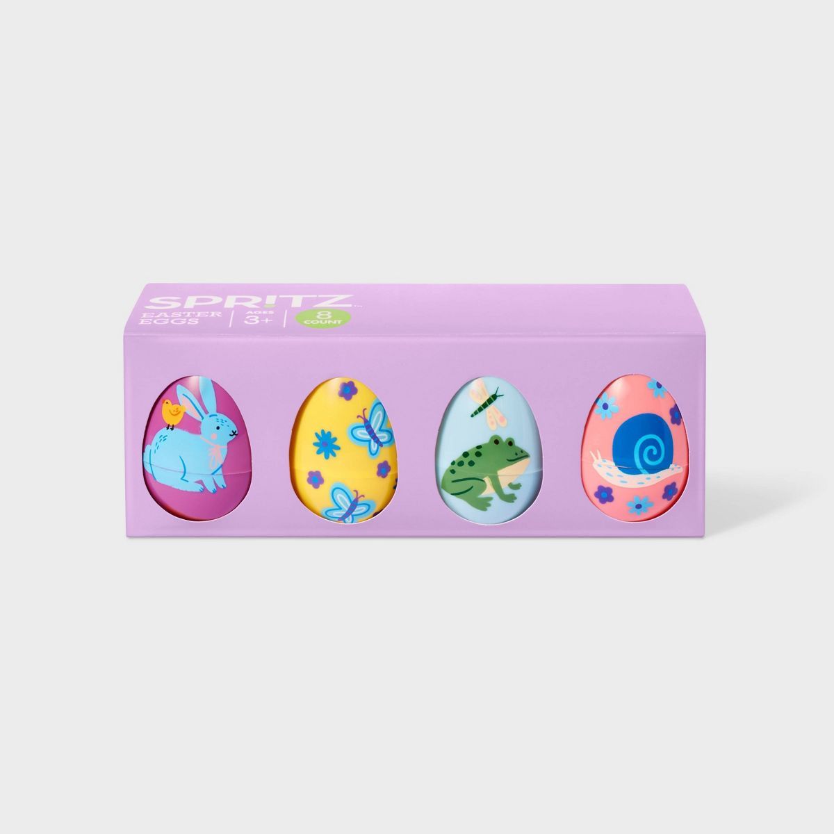 8ct Easter Fashion Plastic Eggs Characters and Scenes - Spritz™ | Target