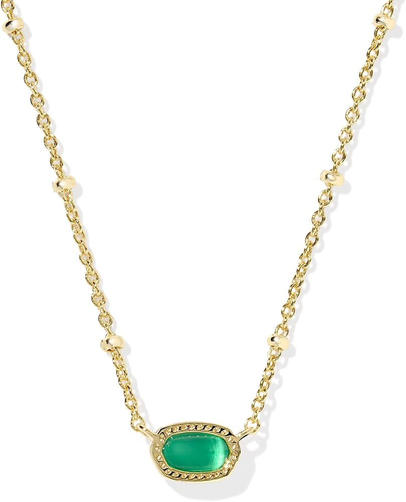 Kendra Scott Mini Elisa 14k Gold-Plated Satellite Pendant Necklace for Women
        Short, Fashi... | Amazon (US)
