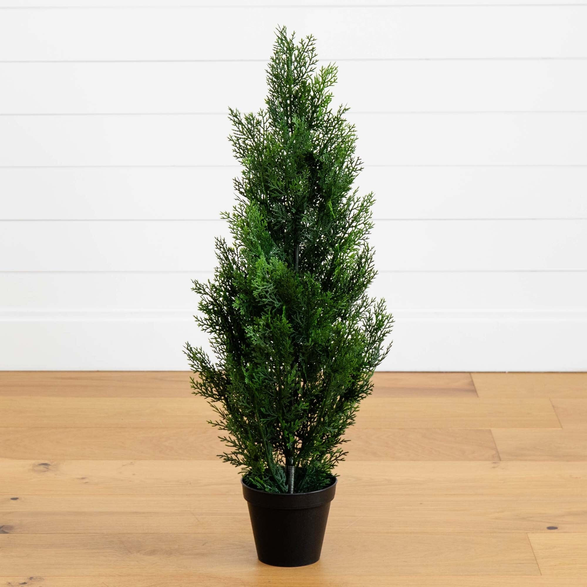 3’ Mini Cedar Pine Tree (Indoor/Outdoor) | Nearly Natural | Nearly Natural