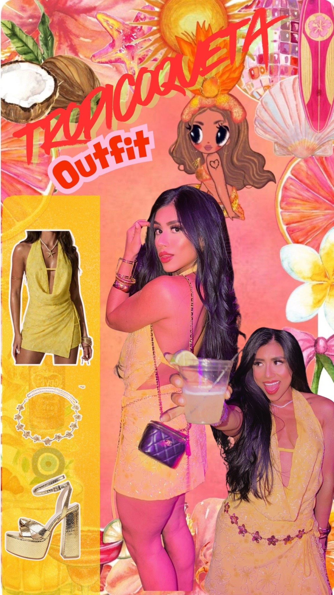 Tropicoqueta concert outfit inspiration 🌴✨

Bold colors, statement accessories, effortless glam and all the tropical vibes for a Karol G night 💃🏽
.
.

#LTKootd #LTKgrwm #LTKfitnessgoals