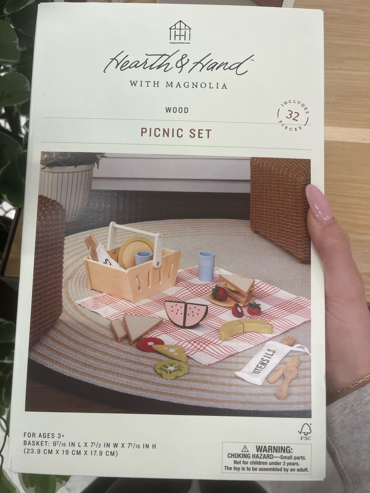 The cutest wooden picnic set 

#LTKSeasonal #LTKGiftGuide #LTKkids