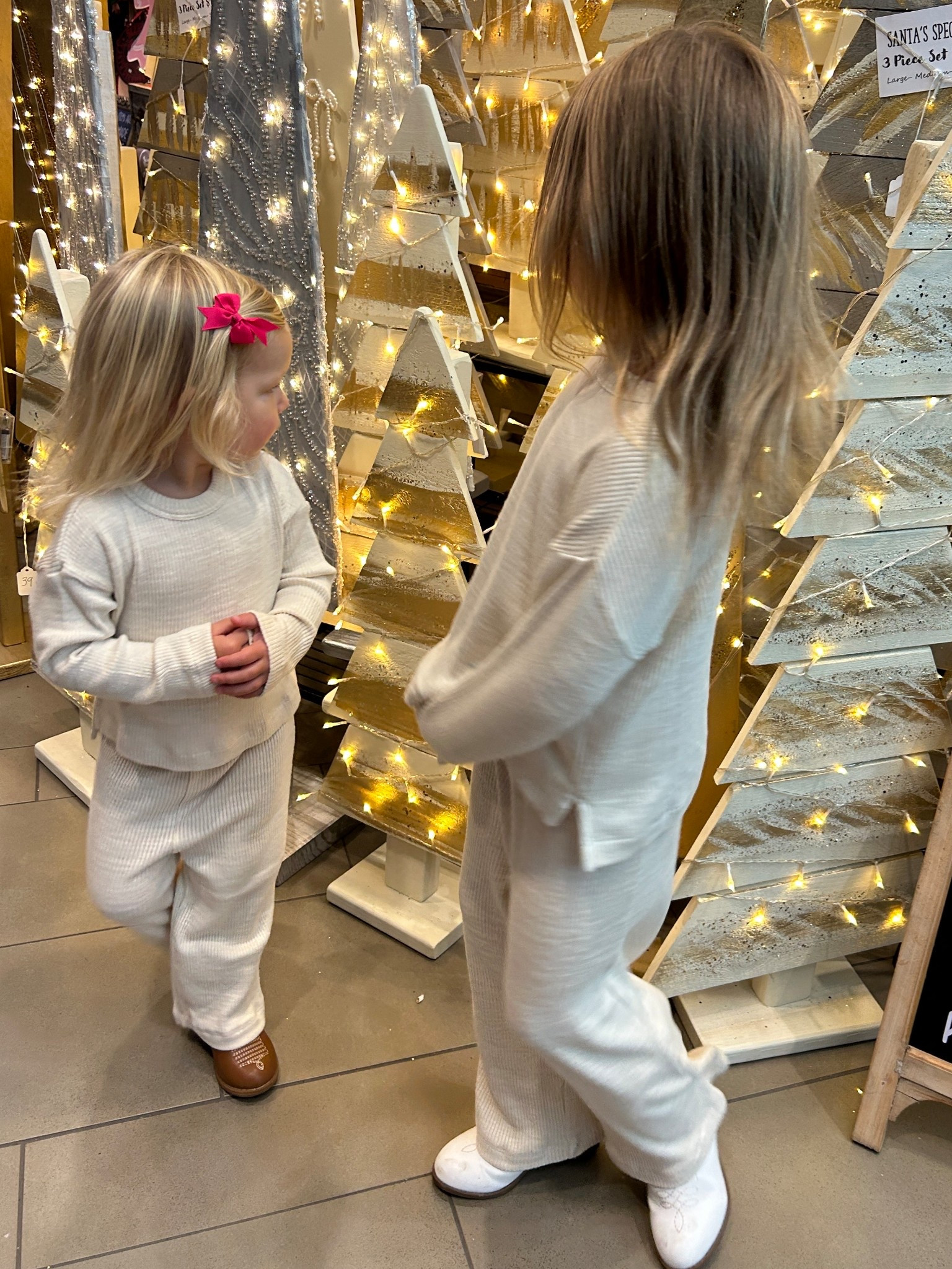 Toddler girl outfits, neutral outfit, kids outfit, kids two piece outfit, toddler cowboy boots, hair bows 

#LTKFindsUnder50 #LTKKids #LTKFamily