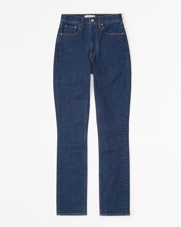 Women's Curve Love Ultra High Rise 90s Slim Straight Jean | Women's Clearance | Abercrombie.com | Abercrombie & Fitch (US)