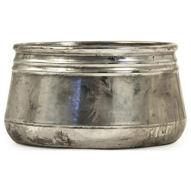 Zentique  Distressed Metallic Can-Shaped Vase - Small | Walmart (US)