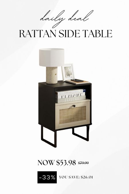 Gorgeous side table on sale for 33% off!! 

#LTKfindsunder50 #LTKhome #LTKsalealert