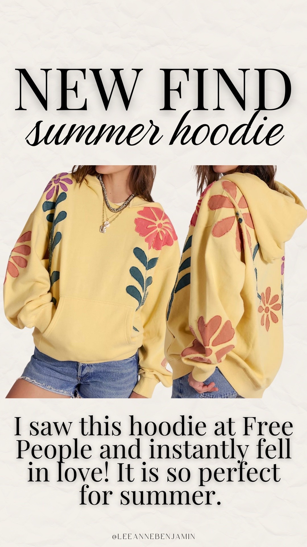 New summer hoodie from Free People!!

#LTKootd #LTKgrwm #LTKmomlife