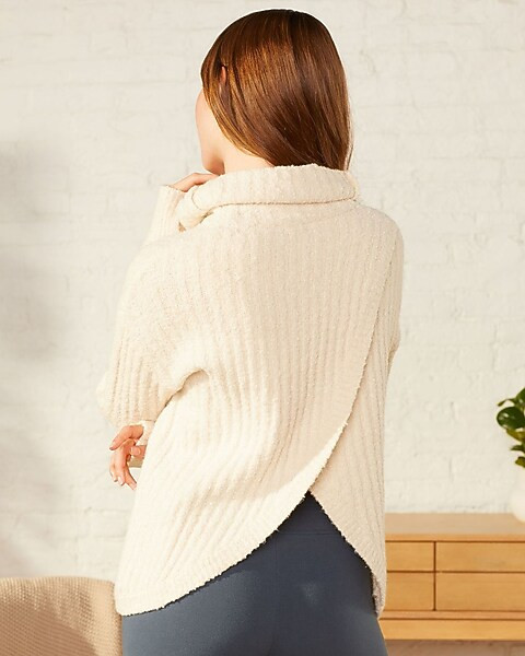 UpWest Tulip-Back Turtleneck | Express