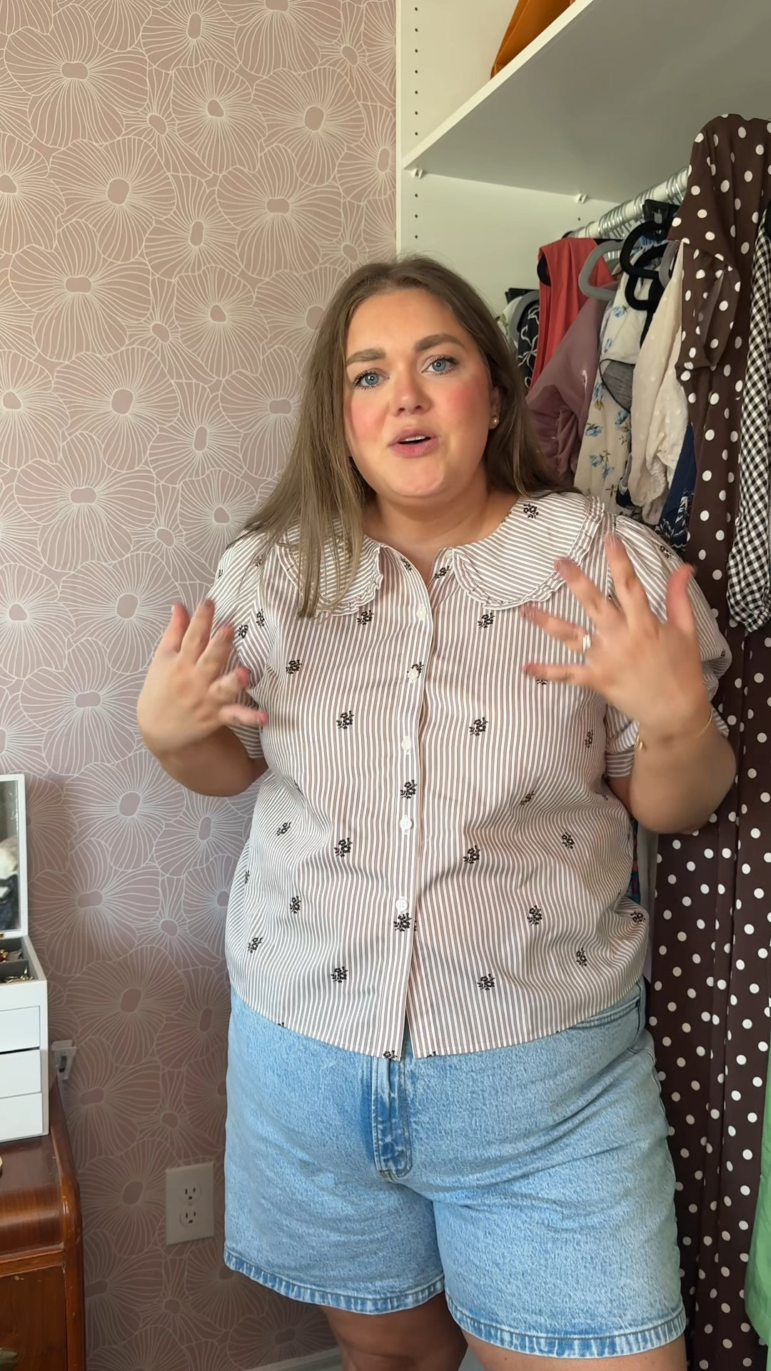 Lands end fall transition top wearing 1x #mylandsend #landsendpartner 

#LTKPlusSize #LTKFindsUnder100