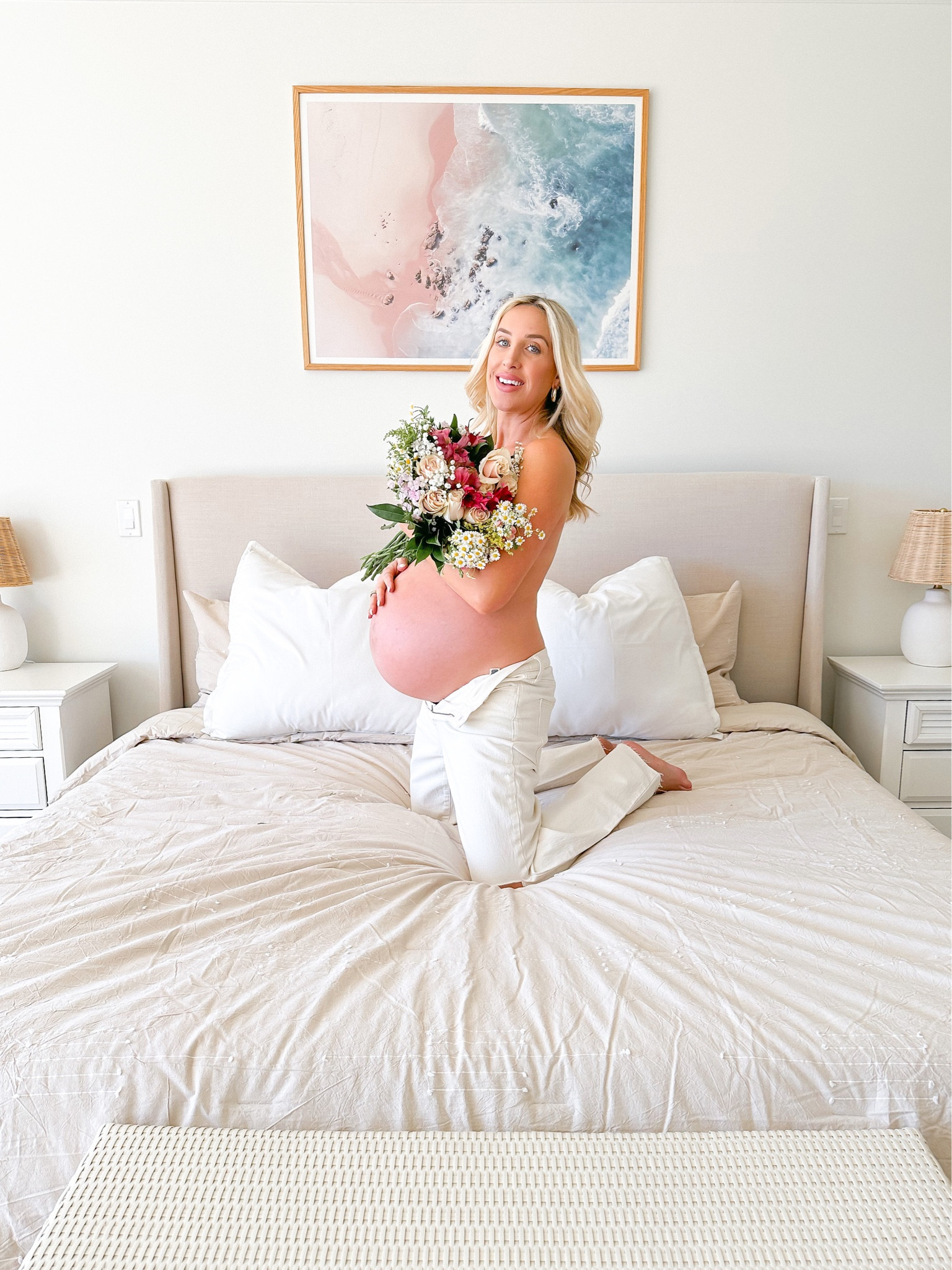 Bump pictures for 29 weeks ✨💐 

#LTKSeasonal #LTKbump #LTKhome