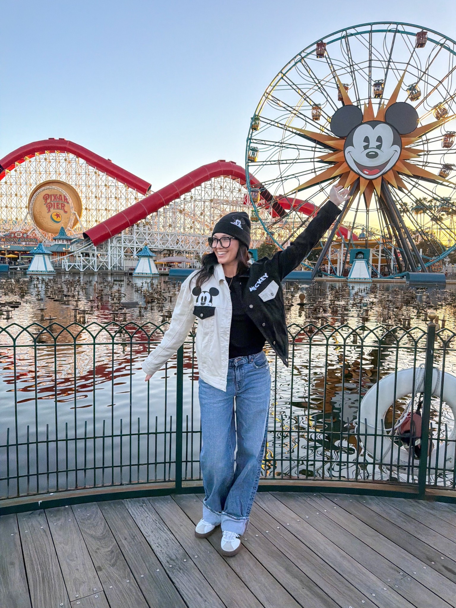 California Adventure ☀️🎡

Jacket - Disney Parks (old) 
Beanie - F21 (old) 

#disney #disneyinspo #disneyoutfit #disneybound #disneyfit #disneyland #disneylandoutfit #disneytrip #disneyvacation 

#LTKootd #LTKdayinmylife #LTKTravel