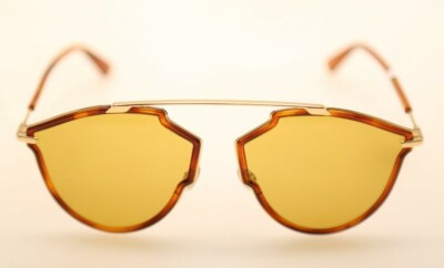 Dior sorealrise 06J70 Ouro/Havana Óculos de Sol Borboleta 58mm (#614)  | eBay | eBay US