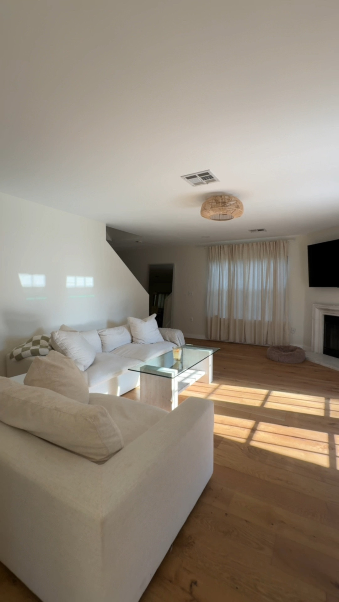 renos are chaotic in the best ways 🙌😭 Obsessed with how our floors turned out! We chose @MalibuWidePlank in the color victoria french oak. #woodflooring #woodfloorsinstallation #woodfloors #engineeredhardwood #wideplankflooring 

#LTKSummerSales #LTKVideo #LTKHome